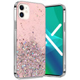 Чехол до iPhone 11, Glittery, розовый