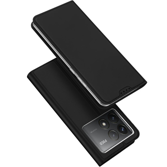 Чехол Dux Ducis до Xiaomi Poco F6 Pro, Skinpro, чёрный