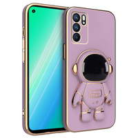 Чoхол до Oppo Reno6 5G, Astronaut, фіолетовий