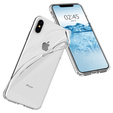 Чехол Spigen до iPhone X/XS, Liquid Crystal, прозрачный