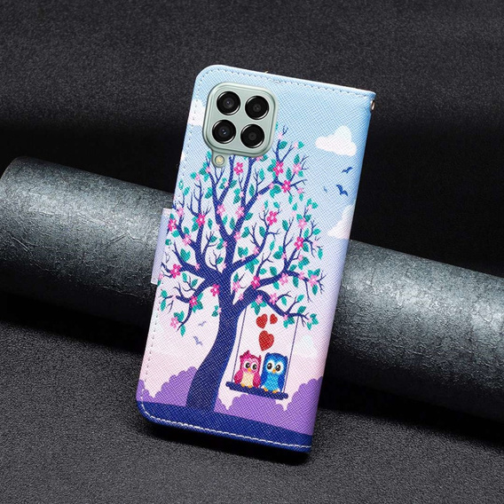 Чохол-книжка для Samsung Galaxy M33 5G, Wallet, Two Owls, м'яти