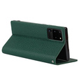 Кожаный чехол для Samsung Galaxy S20 Ultra, ERBORD Grain Leather, зелёный