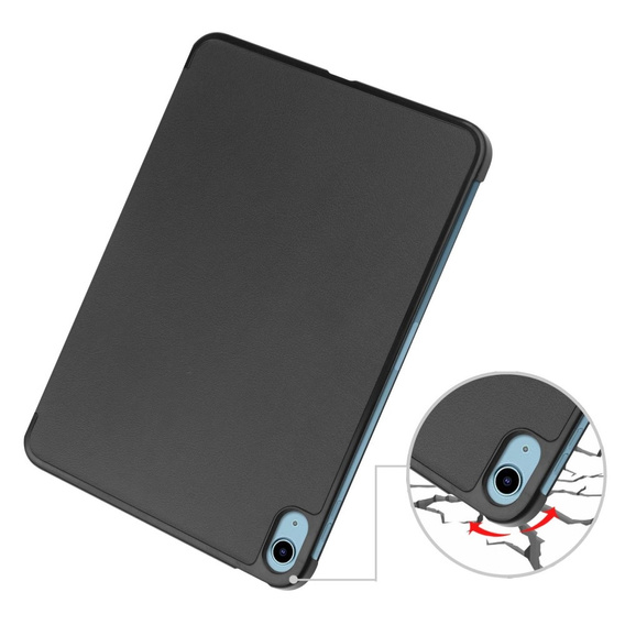 Чехол для iPad 10.9 2022 10 Gen, Smartcase с местом для стилуса, чёрный