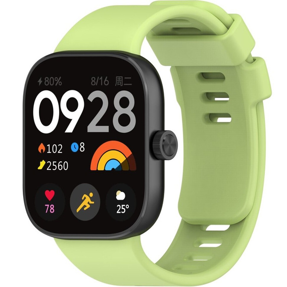 Силиконовый ремешок для Xiaomi Redmi Watch 4 / Smart Band 8 Pro