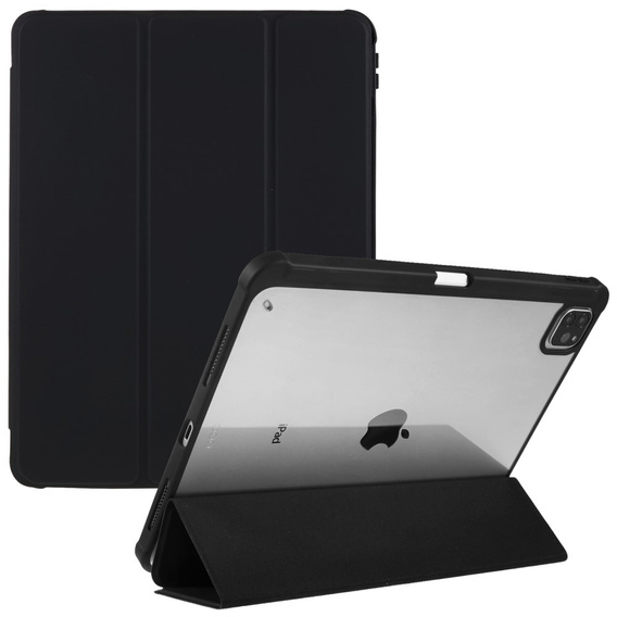 Чехол для iPad Pro 11 2022 / 2021 / 2020 / 2018, Smartcase Hybrid, с местом для стилуса, чёрный