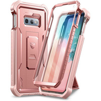 Бронированный чехол для Samsung Galaxy S10e, Dexnor Full Body, розовый rose gold