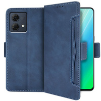 Футляр з клапаном для Motorola Moto G84 5G, Card Slot, м'яти