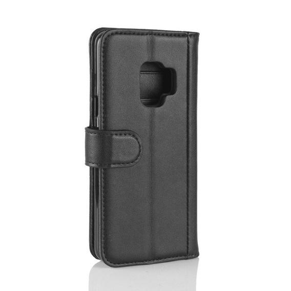 Откидной чехол для Samsung Galaxy S9, Leather Flexi Book, чёрный