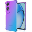 Чохол для Oppo A60, Gradient Dropproof, Фіолетовий / синій