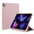 Чехол для iPad Pro 11 2024, Smartcase с местом для стилуса, розовый