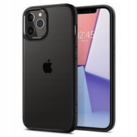 Чехол Spigen до iPhone 12/12 Pro, Ultra Hybrid, Мэтт чёрный