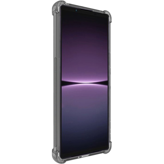 Чехол IMAK до Sony Xperia 1 V, Dropproof, прозрачный / черный