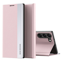 Чохол-книжка для Samsung Galaxy S23, Side Magnetic, рожевий