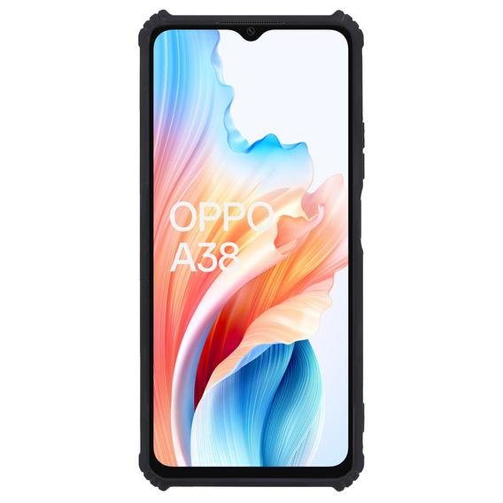 Чoхол до Oppo A38 4G / Oppo A18 4G, AntiDrop Hybrid, чорний