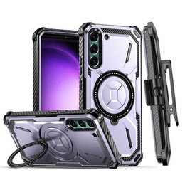 Чoхол до Samsung Galaxy S23 Plus, Heavy Duty Ring Belt Clip, фіолетовий