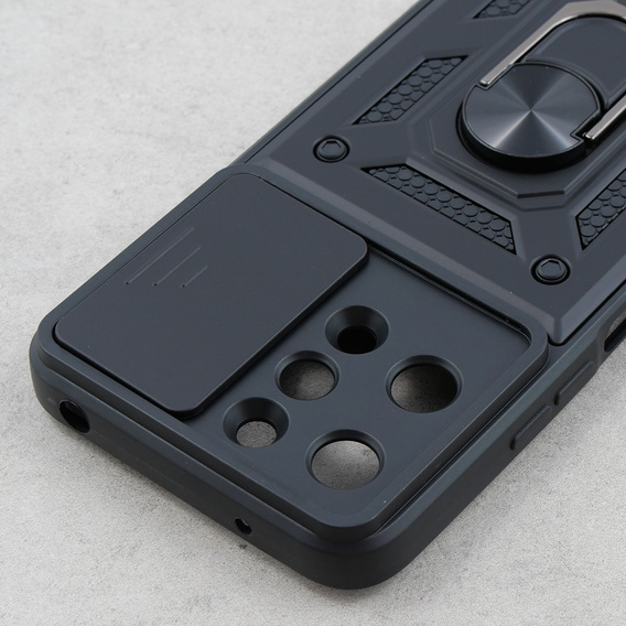 Чехол NOX Camera Slide Xiaomi Redmi 12, CamShield Slide, чёрный