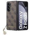 Чехол GUESS до Samsung Galaxy Z Fold 5, 4G Charms Collection Hardcase, коричневый