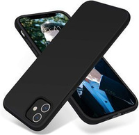 Чехол до iPhone 12 Pro Max, Silicone Lite, чёрный