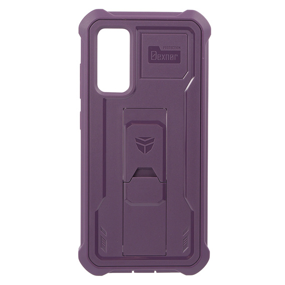 Броньований чохол для Samsung Galaxy S20 FE, Dexnor Full Body, темно-фіолетовий