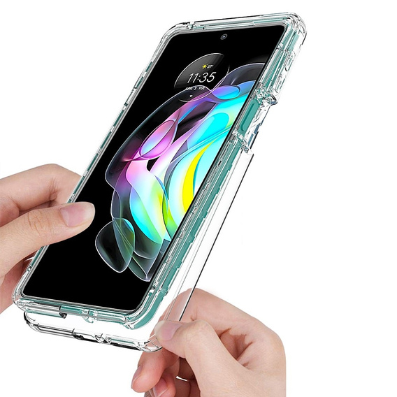 Чехол Shockproof до Motorola Edge 20, without screen protector, прозрачный