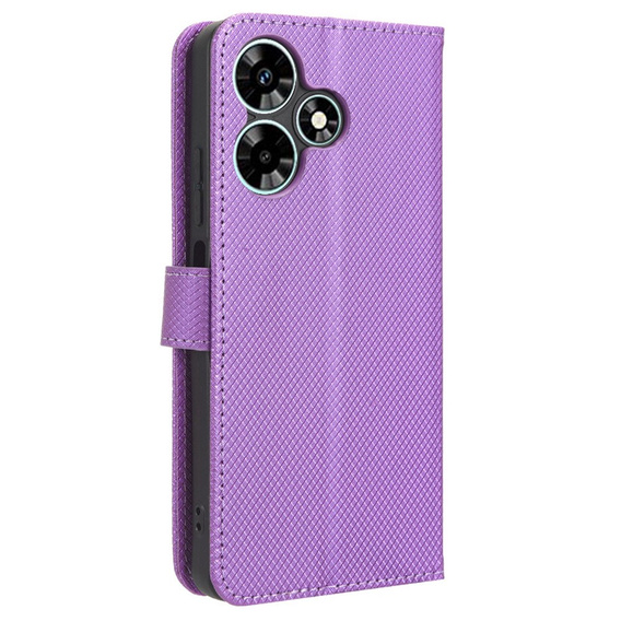 Откидной чехол для Infinix Hot 30i, Wallet Smart Magnet, фиолетовый