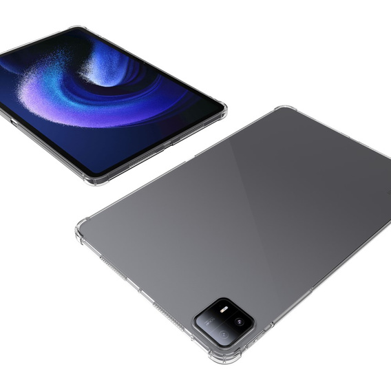 Чехол для Xiaomi Pad 6 Max, силиконовый, прозрачный