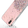 Чехол до Huawei P20, Glittery, розовый