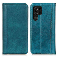 Чoхол до Samsung Galaxy S24 Ultra, Wallet Litchi Leather, зелений