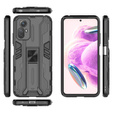 Чoхол до Xiaomi Redmi Note 12S 4G, Military kickstand, чорний
