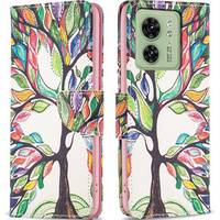 Чохол-книжка для Motorola Edge 40 5G, Wallet, tree of life, м'яти