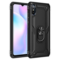 Броньований Чoхол до Xiaomi Redmi 9A, Nox Case Ring, чорний