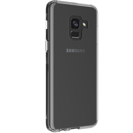 Чехол до Samsung Galaxy A8 2018, Fusion Hybrid, прозрачный