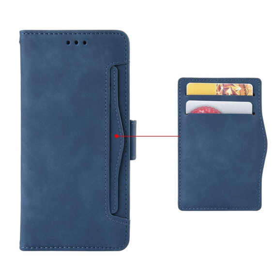 Откидной чехол для Xiaomi 13 Lite, Card Slot, синий