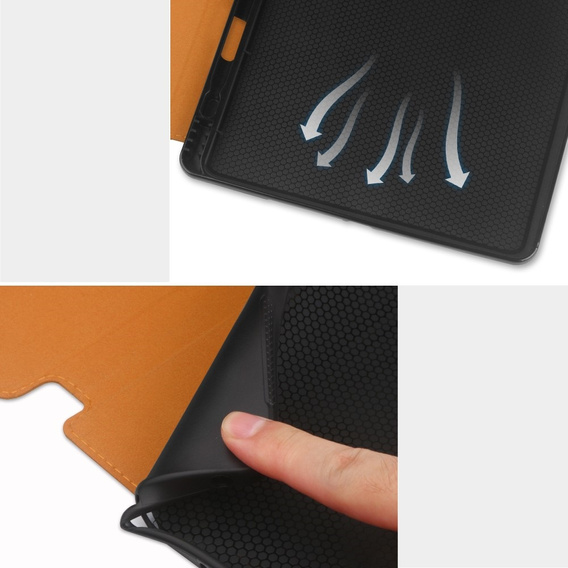 Чехол для iPad 10.2 2021 / 2020 / 2019, Business Card and Pen Slot, коричневый