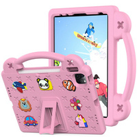 Детский чехол для iPad 10.9 2022 10 Gen, Cute Patterns, с подставкой, розовый