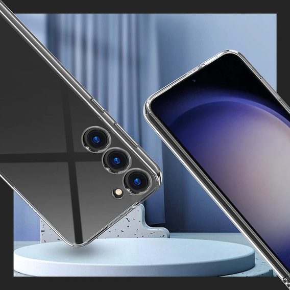 Чoхол до Samsung Galaxy S23, Premium Armor Slim, прозорий