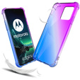 Чехол для Motorola Edge 40 Neo, Gradient Dropproof, Фиолетовый / синий