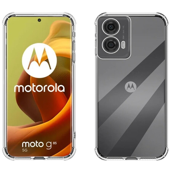 Чoхол до Motorola Moto G85, Dropproof, прозорий