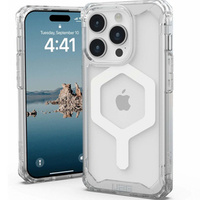 Чoхол Urban Armor Gear до iPhone 15 Pro, Plyo MagSafe, прозорий / білий