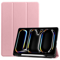 Чохол для iPad Pro 11 2024, Smartcase з місцем для стилуса, рожевий