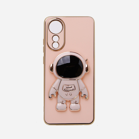 Чехол до Oppo A78 4G, Astronaut, розовый rose gold