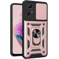 Чохол NOX Camera Slide Xiaomi Redmi Note 12S 4G, CamShield Slide, рожевий rose gold