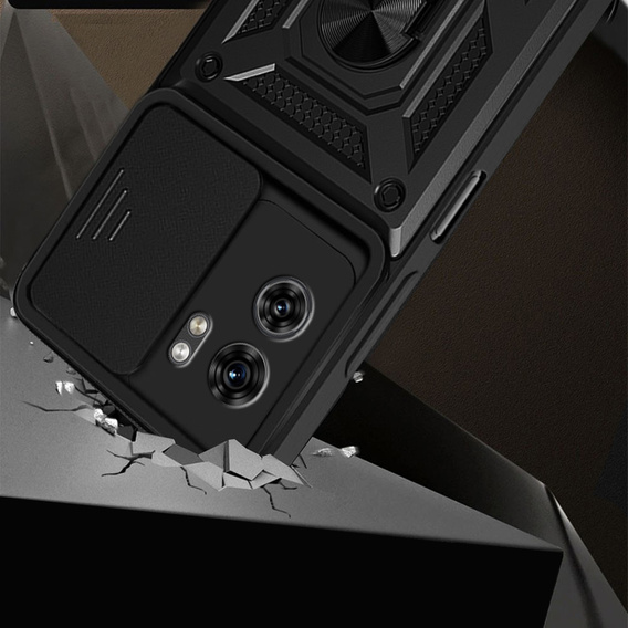 Чехол NOX Camera Slide Motorola Edge 40, CamShield Slide, чёрный