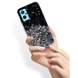 Чoхол до Realme 9i / Oppo A96, Glittery, чорний