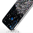 Чехол до Xiaomi Redmi Note 8T, Glittery, чёрный