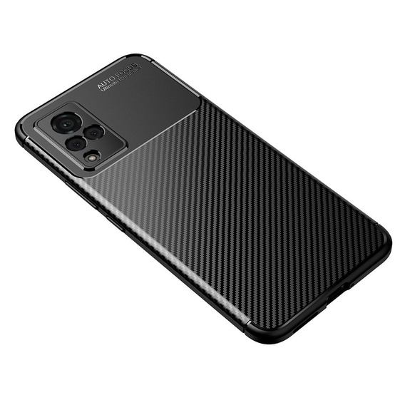 Чoхол до Vivo V21 5G, Carbon Gel, чорний