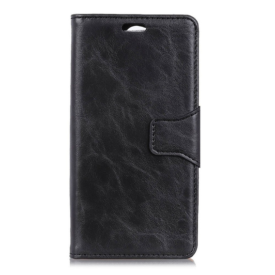 Откидной чехол для Huawei P30 Pro, Split Leather Wallet, чёрный