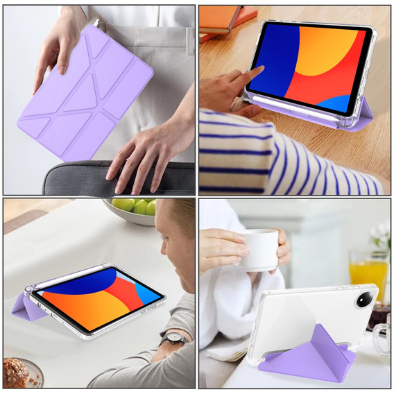 Чохол для Xiaomi Redmi Pad SE 8.7", Origami, фіолетовий