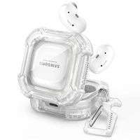 Чехол Dexnor для наушников Galaxy Buds 2 / 2 Pro / Pro / Live, прозрачный