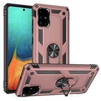 Броньований Чoхол до Samsung Galaxy A51, Nox Case Ring, рожевий rose gold